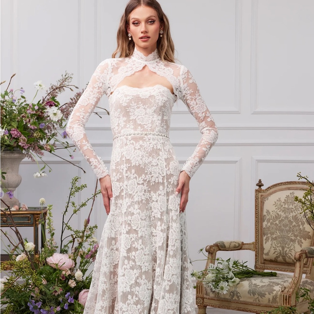 BRAND NEW! V.Champamn “Whitby” gown size 2 - Picture 2 of 7